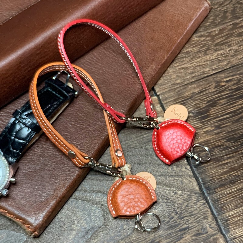 [MTA Leather works] Made in Japan Italian Leather Leather Reel