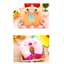 Car Cushion – Children – Neck – Pets – Gift Idea for Christmas and Birthday pink