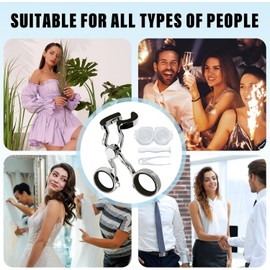 Black Contact Lens Remover Tool, Eye Opener for Contacts Wearing Aid