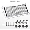 alpmosn Stretchable Car Cargo Net Adjustable Elastic Storage Net Trunk