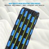 MOLADRI Heavy Duty Adjustable Bungee Cords with Double Hooks Set,80"