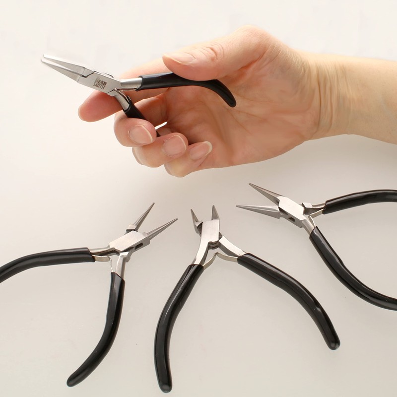 Beadsmith Super Fine Plier Set Tool Kit 4 Pieces With