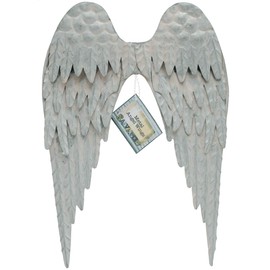 BCI Crafts Salvaged Metal Angel's Wings, Acrylic, Multicoloured, 0.45 x 7.15 x 10.4 cm