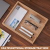 KIRIGEN Wood Letter-Size Tray Single-Tier Wooden Tones Collection Front-Load Documents