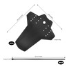 Bailinks Bike Fender Mud Guards,2 Pieces Mountain Bike Mudguards Set,MTB