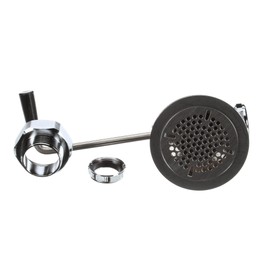 T&S Brass B-3950-XS Waste Drain Valve, Short Twist Handle, 3-1/2-Inch X 2-Inch and 1-1/2-Inch Adapter