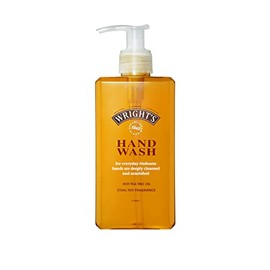 Wrights Cleansing Hand Wash, with Coal Tar Fragrance 250g, formulated for everyday skin cleansing, active ingredients with natural antibacteral properties.