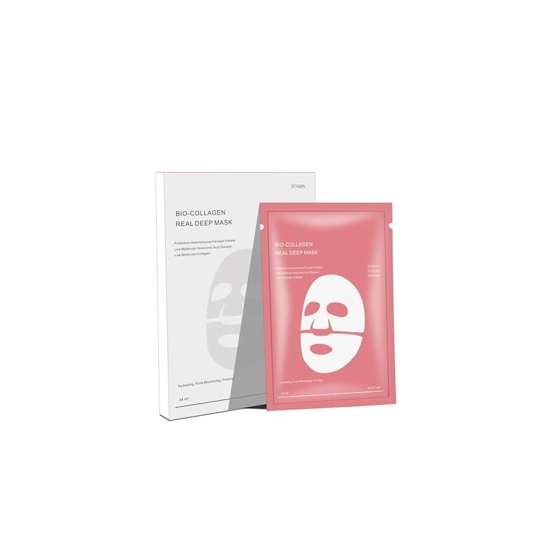 IZBEAUVO-BIO-COLLAGEN REAL DEEP MASK 4Pcs