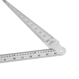 Feeler Gauge Gap, herramienta de inspección de orificio de agujero de regla de profundidad de Gauge de forma cónica de soldadura de acero inoxidable