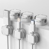 Cable Holder Cable Clips Cable Wall Clamp (White)
