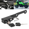 Motorcycle Helmet Lock Holder AntiTheft Aluminium Alloy Fit for Kawasaki