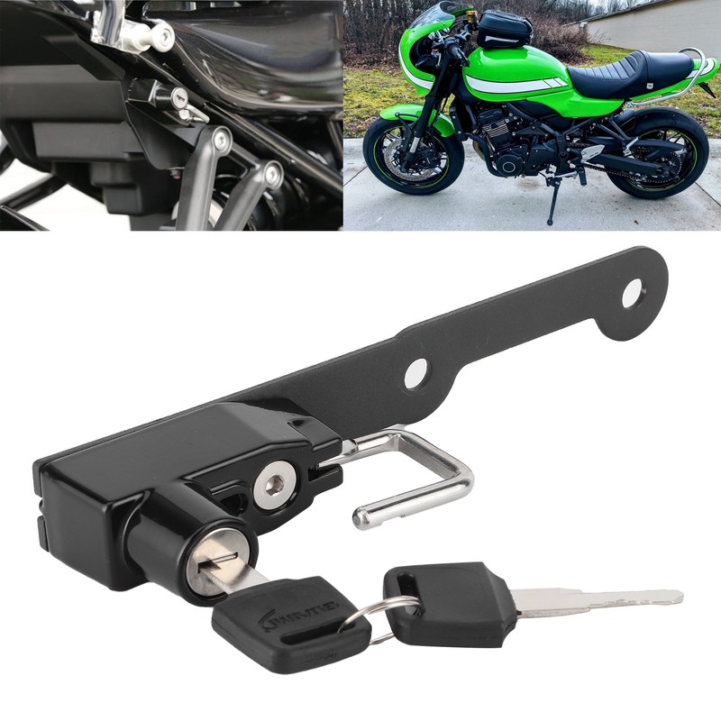 Motorcycle Helmet Lock Holder AntiTheft Aluminium Alloy Fit for Kawasaki