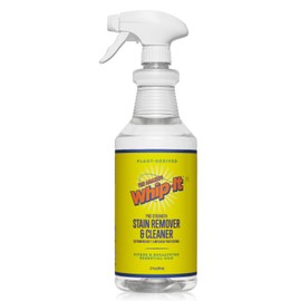Whip It Cleaner, Multi Purpose Stain Remover Professional Strength Spray, Plant Based Enzyme Cleaner, Cleaning Food, Coffee, Wine, Baby Stains, Pet Stains, Over 500 uses, Made in USA, 32 OZ