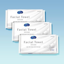 silcot Facial Towel 40P*3ea Set - [SET] Facial Towel 40P*3ea Set
