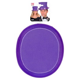 W WIDMANN MILANO Party Fashion - Top Hat 20s Gatsby Style with Hat Band and Bow for Carnival or Theatre