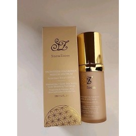 SnowZoom Medium Spectrum Foundation 4 in 1 Biomimic SPF 50 1.2 Oz New