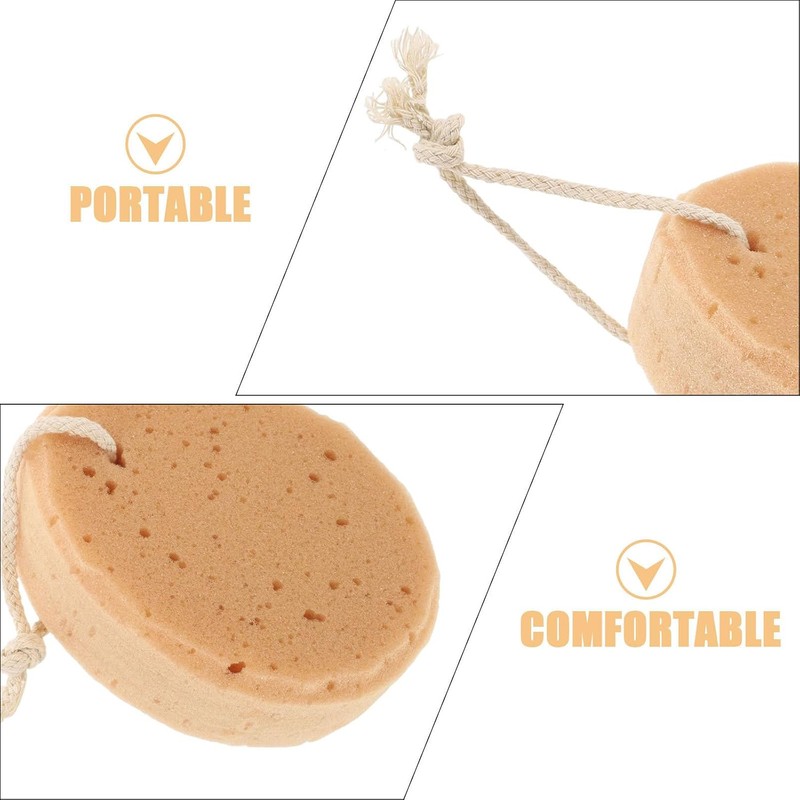 Esponja Exfoliante Corporal ELEOUTI 9 pzas – Textura Panal Antideslizante