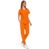 COZYFIT Medical Scrubs for Women Set - Curved V-Neck Scrub