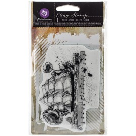 Prima Marketing 580162 Cling Stamp 3.5"X5"-Nautical