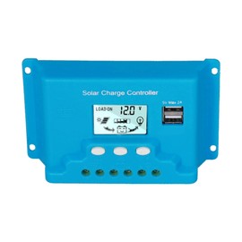 Solar Charge Controller LCD Anti Backfill Circuit Protection Solar Controller with USB for Industry30A