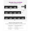 Likelgn Modern Bathroom Vanity Light, Bathroom Light Fixtures Over Mirror,