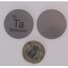Tantalum (Ta) 31mm Metal Disc for Collection or Experiments