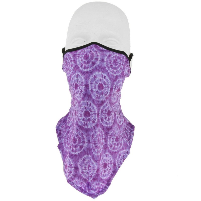 Earbags NG0001 Multifunctional Neck Warmer Circles Purple
