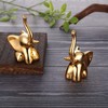 2 Pack Toilet Bolt Covers Decorative,Lovely Ceramic Elephant Cat Shaped