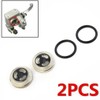 2 Pack of Reliable 18mm Motorcycle Brake Master Cylinder Sight