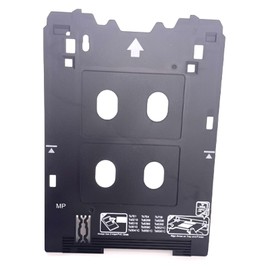 Inkjet PVC ID Card Tray for Canon PIXMA TS701 TS702 TS703 TS704 TS705 TS709 TS8220 TS8330 TS82xx, TS83xx, and TS95xx Series Printers (Canon MP/Multi-Purpose Tray Printers)
