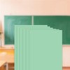 School Smart Folding Bristol Board, 9 x 12 Inches, Green,