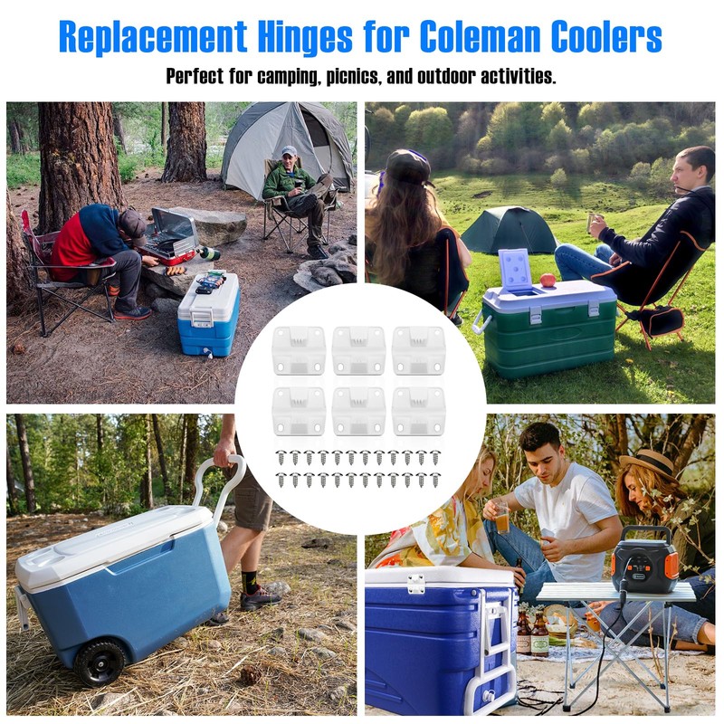 Cooler Hinges Replacement for Coleman Xtreme Cooler Hinges, Fits Coleman