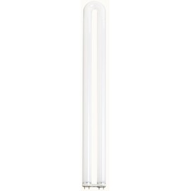 Satco S8459 5000K 31-Watt Medium Bi Pin T8 U-Bend Instant/Rapid Start Lamp, Daylight