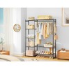 Wardrobe Closet, Portable Clothing Rack for Hanging Clothes, Free Standing