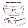 GUD Reading Glasses 4 Pairs Classic Style Readers Comfort Reader