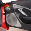 car-king888 Silver Steel Car Door Louds Speaker Cover Grille Trim