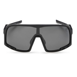 CHPO Unisex Henrik Sunglasses, Matte Black, 60, Matte black