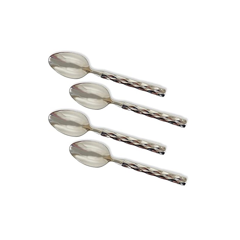 Michael Wainwright Truro Platinum Dip Spoons, Set of 4