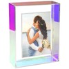 Mutellstory 8x10 Acrylic Picture Frame Neon Floating Photo Frame for