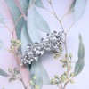 Vacaonio Crystal Pearl Hairclip Barrette Ponytail Holder Hair Clip Sparkly