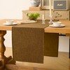 Kiatuniya Modern Table Runner Brown Table Runner 40 x 180