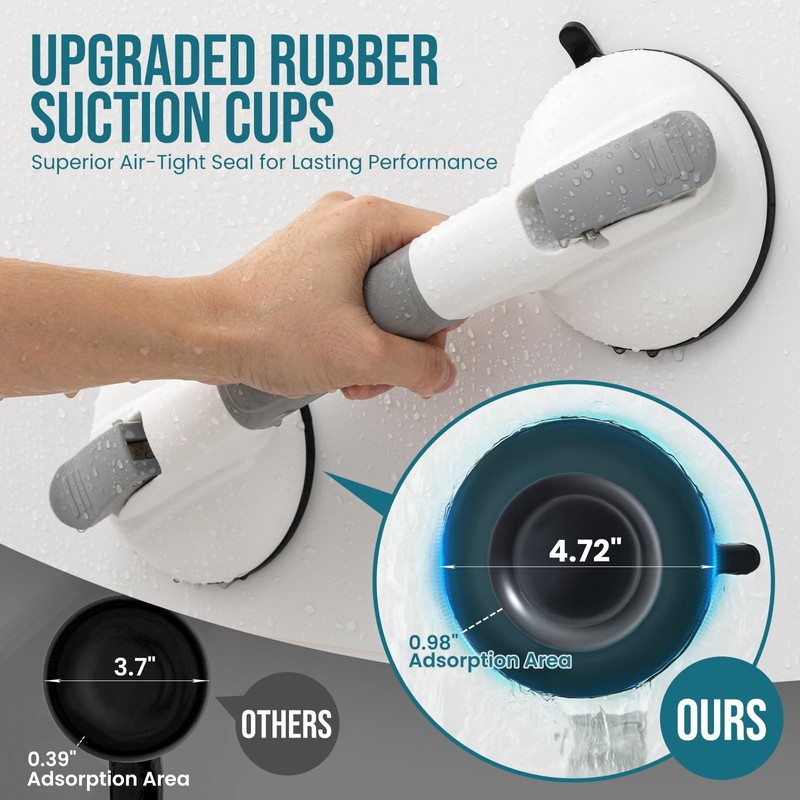 TAILI Grab Bars for Bathtubs and Showers, Shower Handles for
