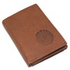 MARSHAL Texas Men's RFID Blocking Genuine Leather Lone Star State