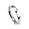 Paula & Fritz® 316L Stainless Steel Silver Classic Wedding Ring