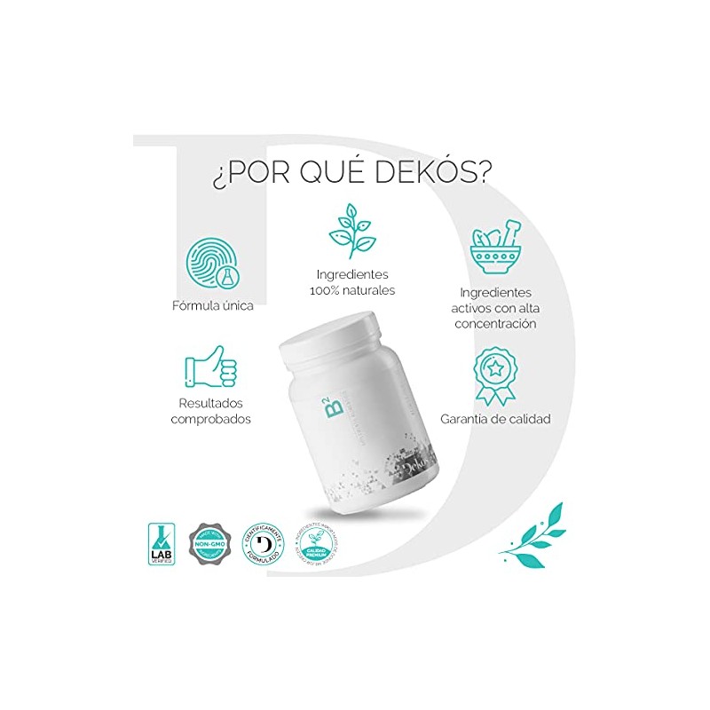 Dekós Belly Blast Suplemento Alimenticio Elaborado Citrato Magnesio Probióticos Prebióticos