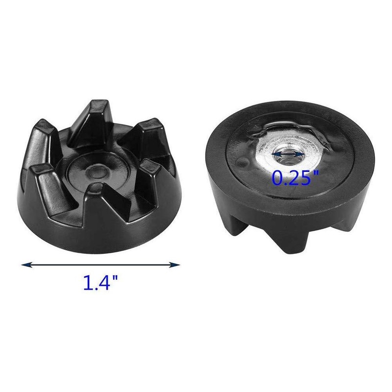 Ultra Durable 9704230 Blender Drive Coupler with Key Set Blender