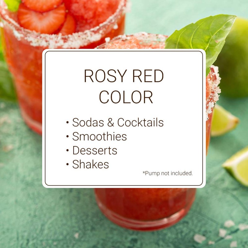 Monin - Strawberry Syrup, Mild and Sweet, Great for Cocktails