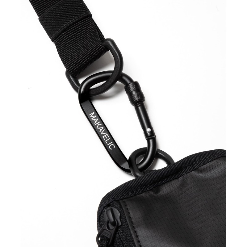 Machiavelic Shoulder Bag RICO Unit Shoulder Double Pouch Black (019)