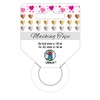 Ursus 58850002 Masking Tape, Hearts, Set of 4