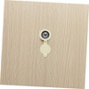 Operitacx 6PCS Copper Peephole Cover for Apartment Doors Privacy Protection